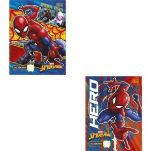 Caderno Caligrafia Capa Dura Spider Man 40FLS. Vert. Broc - Imagem 1