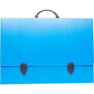 Maleta Novaonda com Alca a-3 Azul C/Fecho 3,5CM - Imagem 1