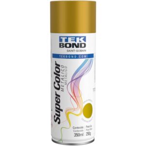 Tinta Spray Metalico Ouro 350ML/250G - Imagem 1