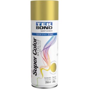 Tinta Spray Metalico Dourado 350ML/250G - Imagem 1