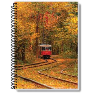 Caderno Espiral 1/4 Flexivel New 48FLS. - Imagem 3
