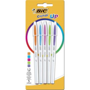 Caneta Esferografica Cristal Up Colors 05 Cores - Imagem 1