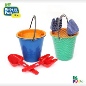 Baldinho de Praia Baldinho 13CM C/ Acessorios - Imagem 1