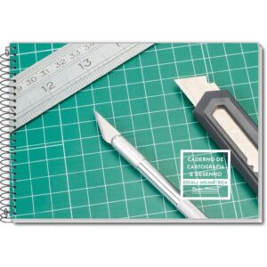 Caderno Desenho Milimetrado 60FLS. Univ Esp Capa Dura - Imagem 4