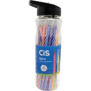 Caneta Esferografica Cis Spiro 0,7MM Cores Sort. - Imagem 1