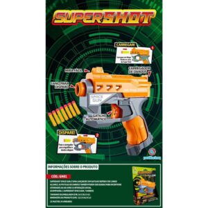 Lancador Supershot Space Gun C/3 Dardos - Imagem 2