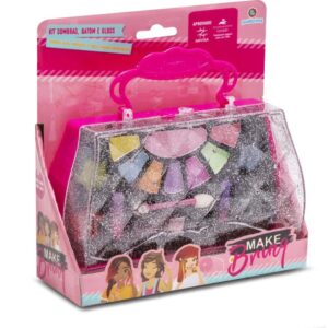 Maquiagem e Beleza Infantil Make Brinq Maleta C/Sombra/Glo - Imagem 2