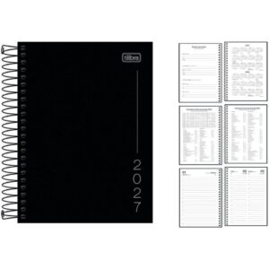Agenda 2027 Pepper Esp Preta 160F 117X164 - Imagem 1