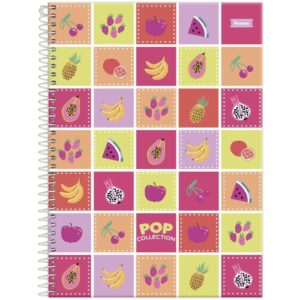 Caderno 12X1 Capa Dura Pop Collection 240FLS. - Imagem 4