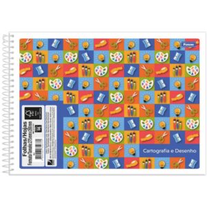 Caderno Desenho Universitario 96FLS. S/Seda - Imagem 2