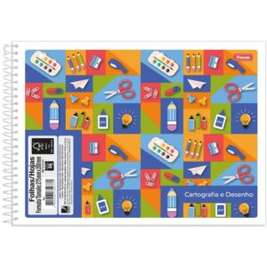 Caderno Desenho Universitario 96FLS. S/Seda - Imagem 3