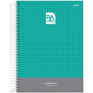 Caderno Quadriculado Univers. 7X7MM 96FLS. Esp.cd Basic Art - Imagem 4