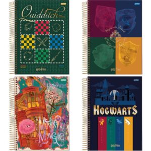 Caderno 01X1 Capa Dura Harry Potter 96FLS. I.a - Imagem 1