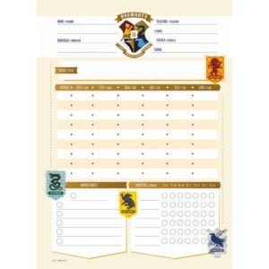 Caderno 10X1 Capa Dura Harry Potter 200FLS. I.a - Imagem 5