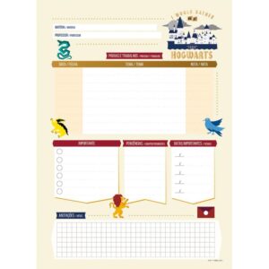 Caderno 10X1 Capa Dura Harry Potter 200FLS. I.a - Imagem 6