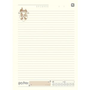Caderno 10X1 Capa Dura Harry Potter 200FLS. I.a - Imagem 7