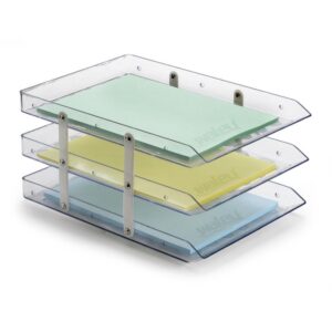 Caixa Correspondencia Tripla Fixa Cristal - Imagem 1