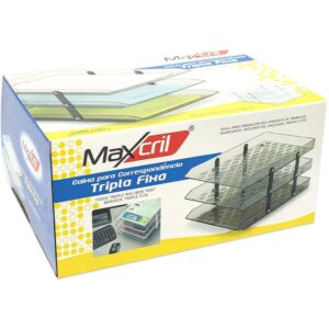 Caixa Correspondencia Tripla Fixa Cristal - Imagem 3