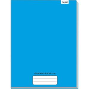 Caderno Quadriculado Univers. 1X1CM 48FLS Brochurao C.d Azul - Imagem 1