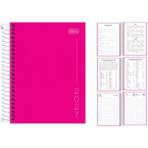 Agenda 2027 Pepper Rosa Esp 160F 117X164 - Imagem 1