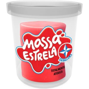 Massa para Modelar Criativa Massa Estrela Pote Unico - Imagem 1