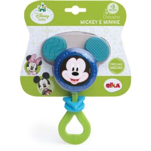 Brinquedo para Bebe Mickey Chocalho - Imagem 1