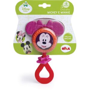 Brinquedo para Bebe Minnie Chocalho - Imagem 1