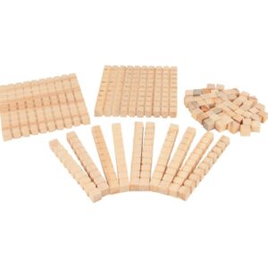 Material Dourado Caixa em Madeira 62PECAS - Imagem 3