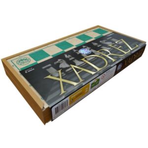 Jogo de Xadrez Oficial Cx em Madeira 40CM - Imagem 3