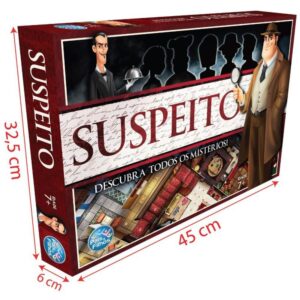 Jogo de Tabuleiro Suspeito Descubra Misterios - Imagem 2
