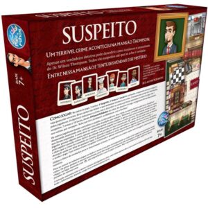 Jogo de Tabuleiro Suspeito Descubra Misterios - Imagem 3