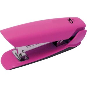 Grampeador Plastico Cis C-17 P/20FLS Rosa - Imagem 1