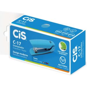 Grampeador Plastico Cis C-17 P/20FLS Rosa - Imagem 2