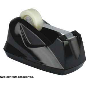 Suporte para Fita Adesiva Grande Preto Comercial - Imagem 3