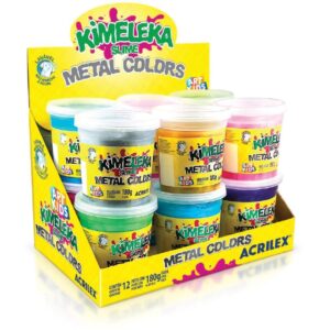 Slime Kimeleka Metalica 180G Sort. - Imagem 1