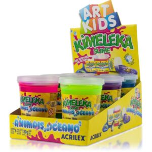 Slime Kimeleka Animais Oceano 180G - Imagem 1