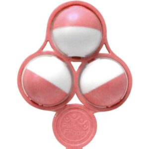 Mordedor e Chocalho Chocalho Bolas Rosa Solapa - Imagem 4