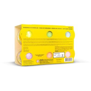 Massa para Modelar Soft Baby Color 150G 6CORES - Imagem 2