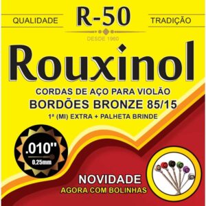 Encordoamento P/Violao Aco Bronze 85/15 C/Bo - Imagem 1