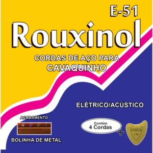Encordoamento P/Cavaquinho Eletrico/Acustico - Imagem 1