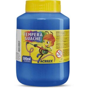 Tinta Guache 500ML Azul - Imagem 1