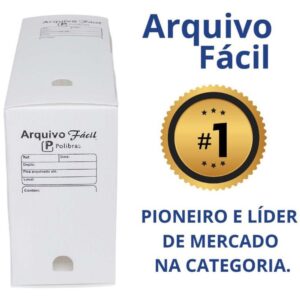 Arquivo Morto Polipropileno Facil Novaonda Branco - Imagem 1