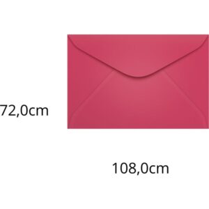 Envelope Colorido Visita 72X108 Pink Cancun 80G - Imagem 1