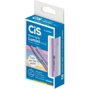 Caneta Marca Texto Cis Lumini Lilas Pastel - Imagem 1