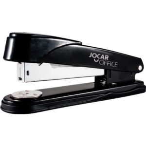 Grampeador Metal Jocar Preto P/50FLS. 16CM - Imagem 1