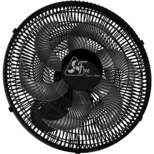Ventilador Parede Free 40CM.BIVOLT Preto - Imagem 1