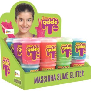 Slime Gelelé Pote Glitter 152G - Imagem 1