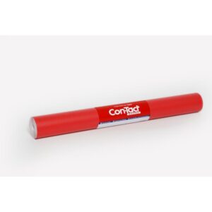 Contact Liso 45CMX10M Opaco Vermelho - Imagem 1