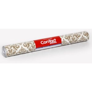 Contact Decorado 45CMX10M Arabesco Bronze - Imagem 1