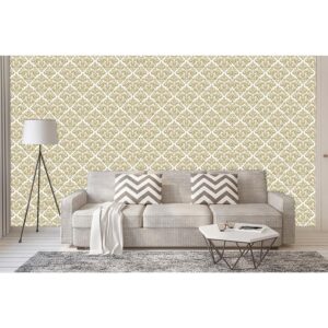 Contact Decorado 45CMX10M Arabesco Bronze - Imagem 2